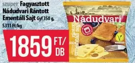 Fagyasztott Nádudvari Rántott Ementáli Sajt