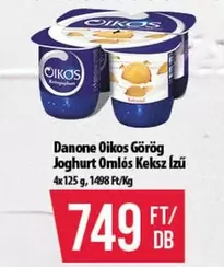 Oikos Görög Joghurt Omlós Kekszi Ízű