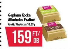 Goplana Kocka Alkoholos Pratiné
