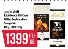 Excellence 70% Cocoa Dark Orange Csoki