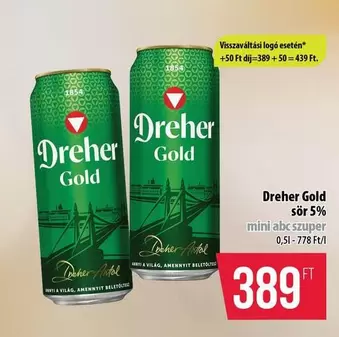 Gold sör 5%
