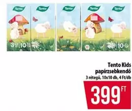 Kids papírzsebkendő