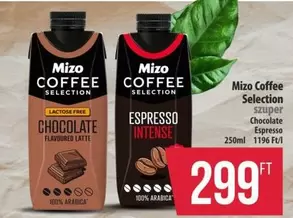 COFFEE SELECTION Chocolate, Espresso
