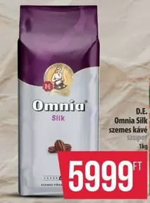 Omnia Silk szemes kávé