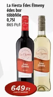 Édes Élmény édes bor