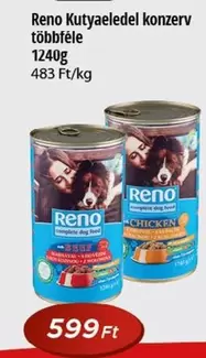 Reno - Kutyaeledel konzerv