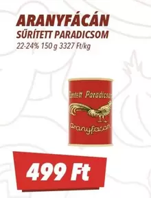 SÜRÍTETT PARADICSOM