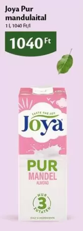 Joy - Pur mandulaitai