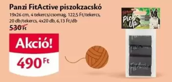 Up - Panzi FitActive piszokzacskó