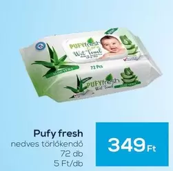 nedves törlőkendő