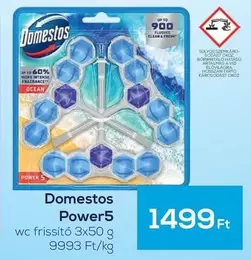 Power5 wc frissítő 3x50 g