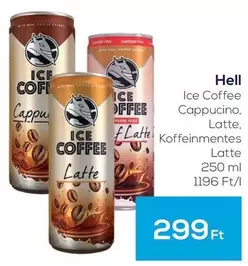 Ice Coffee Cappucino, Latte