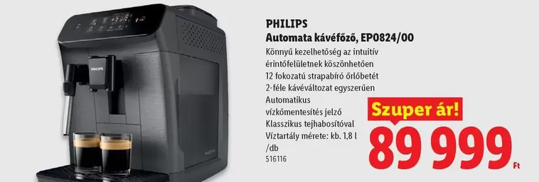 Automata kávéfőző, EP0824/00