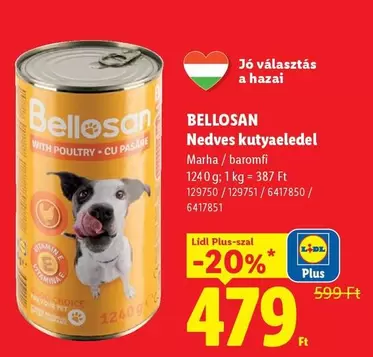 Nedves kutyaeledel
