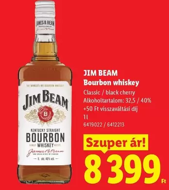 Jim Beam - Bourbon whiskey