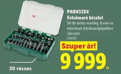 Felsőmaró készlet
