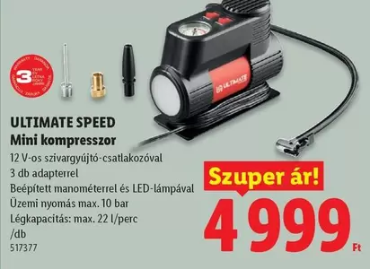 Speed - Mini kompresszor