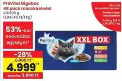 Xxl - Gigabox 48 pack macskaeledel