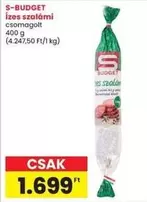 Ízes szalámi csomagolt