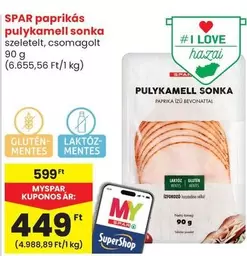 Paprika - pulykamell sonka szeletelt, csomagolt