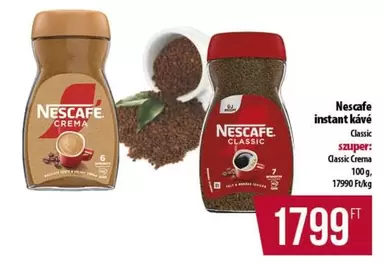 instant kávé