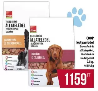 Teljes értékű állateledel felnőtt kutyák számára