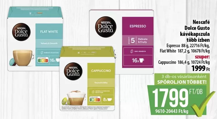 Dolce Gusto -  kávékapszula