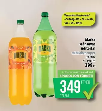 szénsavas üdítőital mini abc szuper