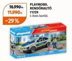 Playmobil - RENDŐRAUTÓ 71729