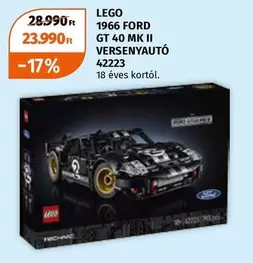 Lego - 1966 FORD GT 40 MK II VERSENYAUTÓ 42223