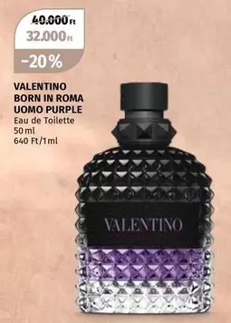 BORN IN ROMA UOMO PURPLE Eau de Toilette
