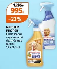 Fürdőszobai vagy konyhai tisztítóspray