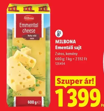 Xxl - Emmental cheese