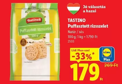 Puffasztott rizsszelet
