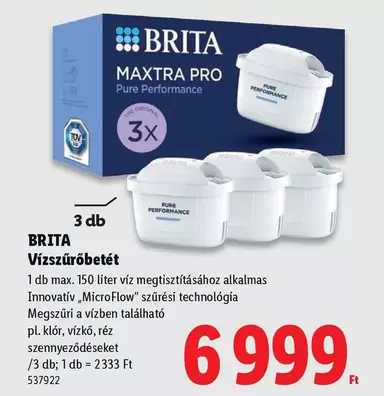 Vízszűrőbetét