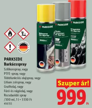 Barkács-spray