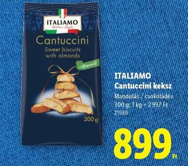 Cantuccini Sweet biscuits with almonds