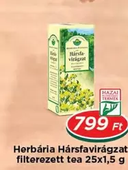 Hársfavirágzat filterezett tea