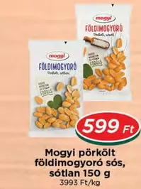 pörkölt földimogyoró sós, sótlan