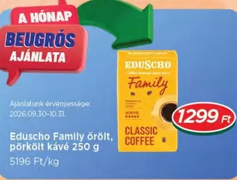 Family őrölt, pörkölt kávé