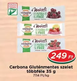 Gluténmentes szelet