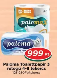 Toalettpapír 3 rétegű