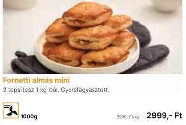Fornetti almás mini