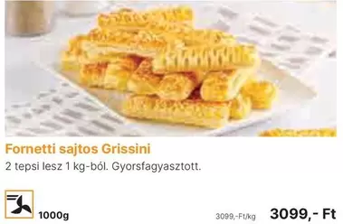 Fornetti sajtos Grissini