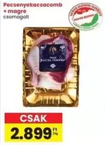 Pecsenyekacsacomb + magre csomagolt