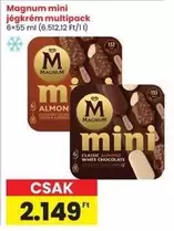 Magnum -  mini jégkrém multipack