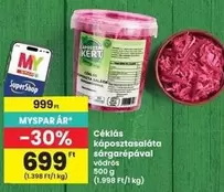 Cékla káposztasaláta sárgarépával