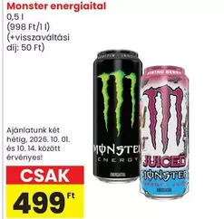 Monster energiaital