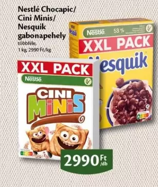 Xxl - Nestlé Chocapic/ Cini Minis/ Nesquik gabonapehely