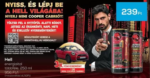 Apple - NYISS, ÉS LÉPJ BE A HELL VILÁGÁBA! NYERJ MINI COOPER CABRIÓT!